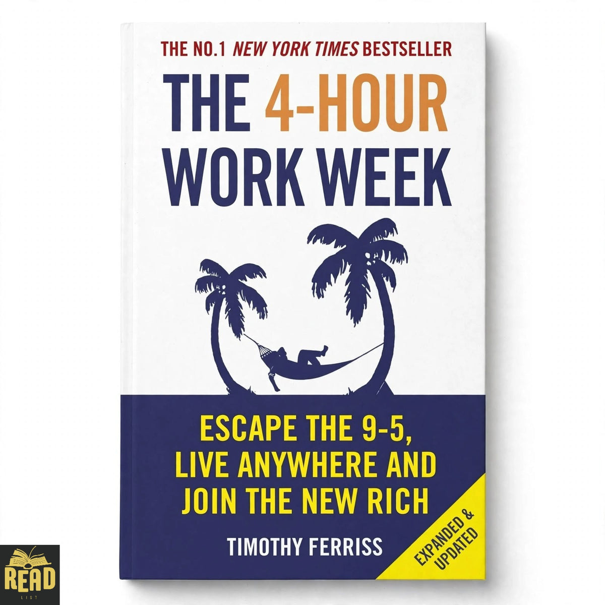 The 4-Hour Workweek by Timothy Ferriss English book cover