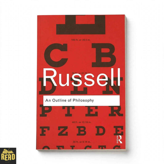 Russell's Outline of Philosophy by Bertrand Russell philosophy book cover