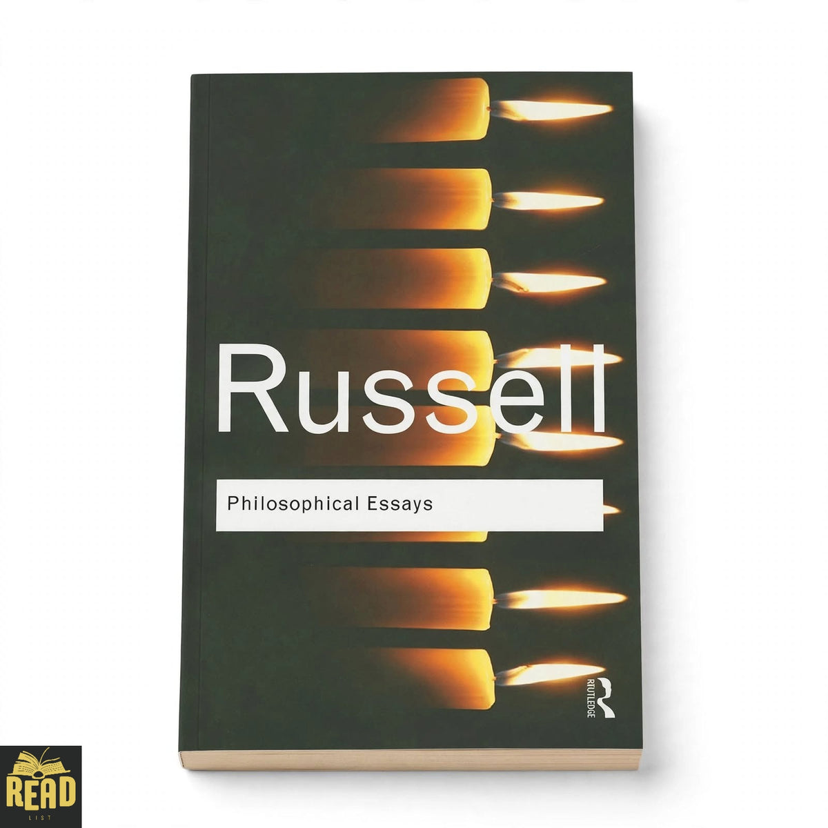 Philosophical Essays by Bertrand Russell philosophy book cover