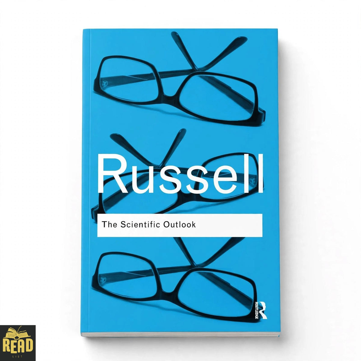 The Scientific Outlook by Bertrand Russell philosophy science book cover