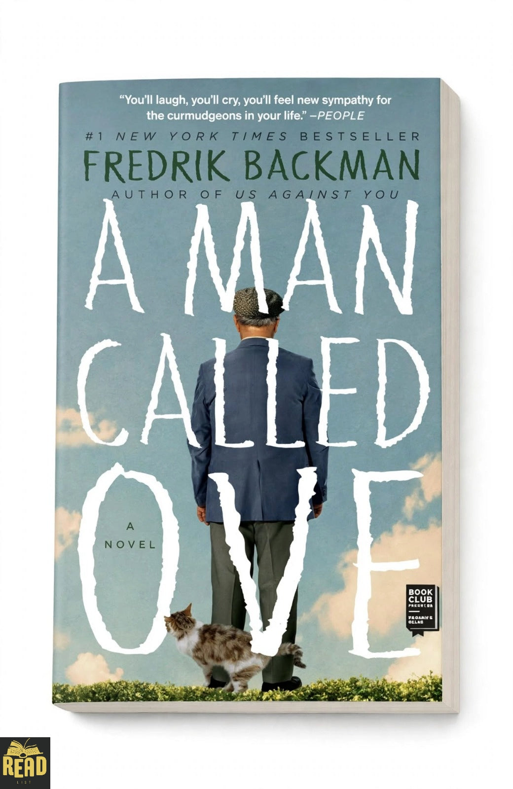A Man Called Ove by Fredrik Backman book cover