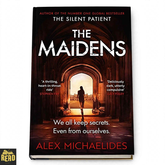 The Maidens by Alex Michaelides psychological thriller book cover