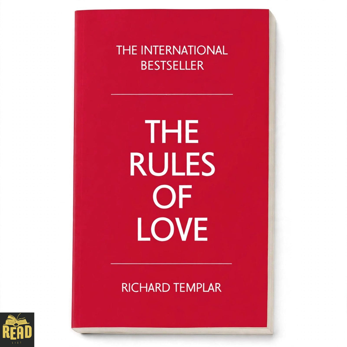 The Rules of Love by Richard Templar self-help book cover