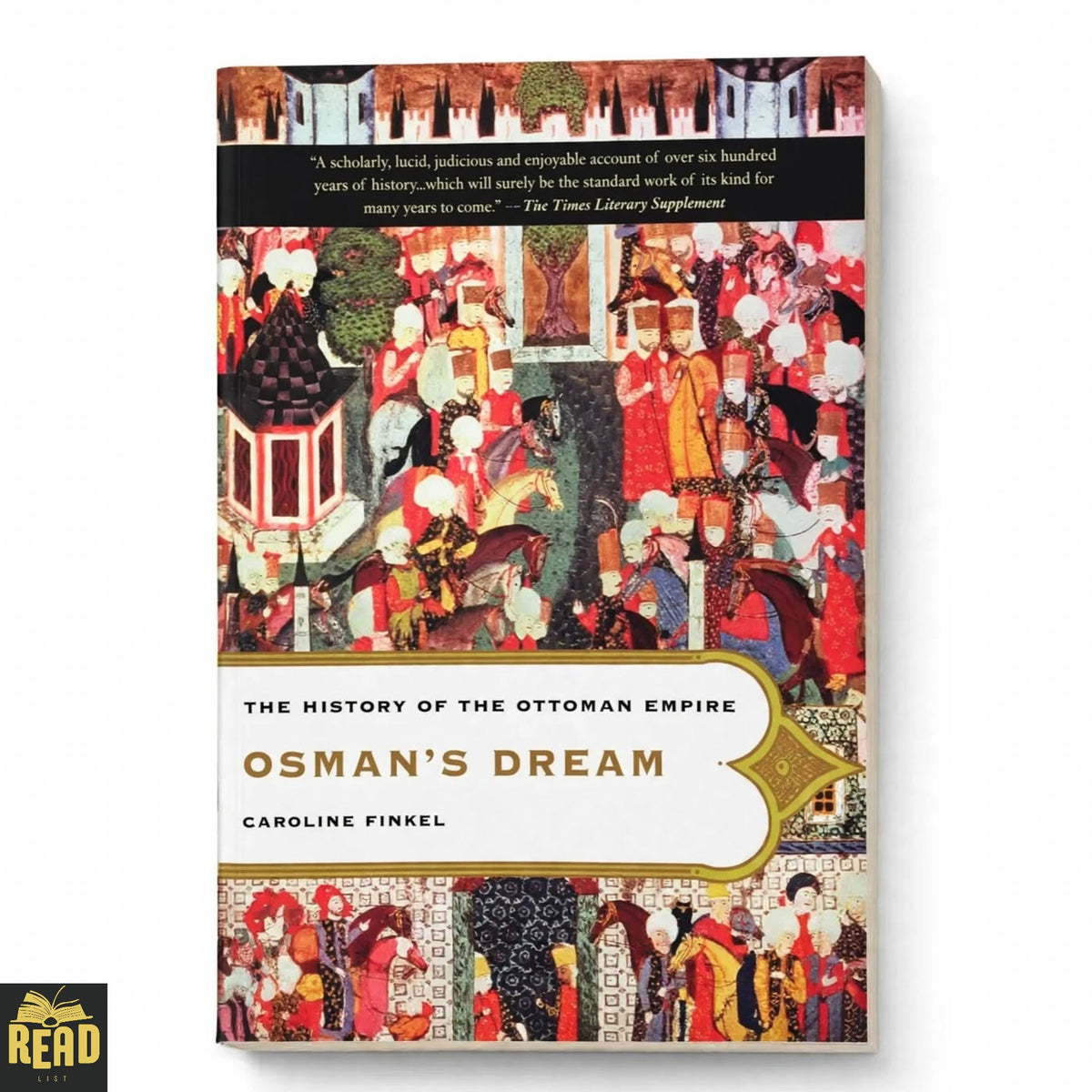 Osman's Dream The History of the Ottoman Empire by Caroline Finkel history book cover
