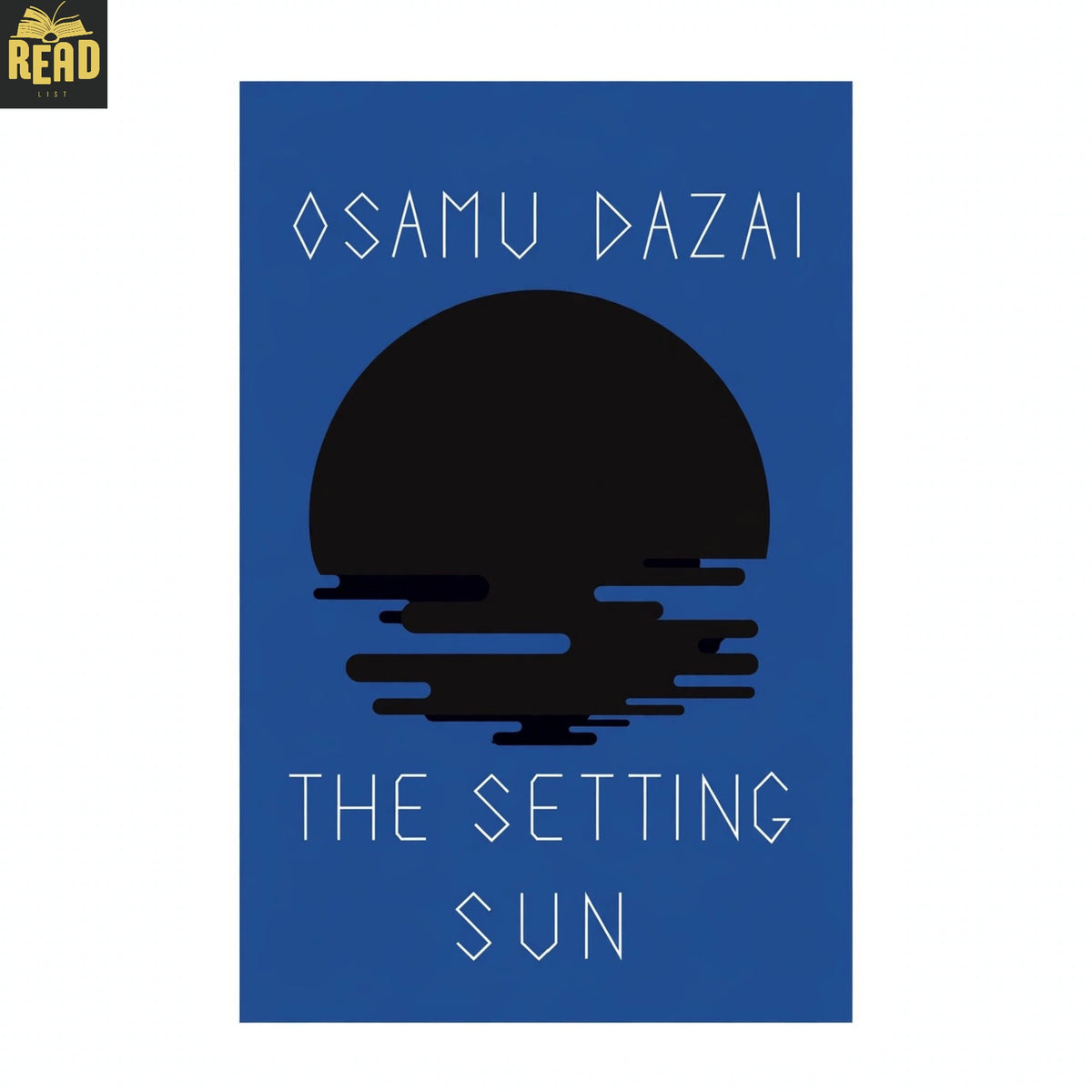 The Setting Sun by Osamu Dazai book cover