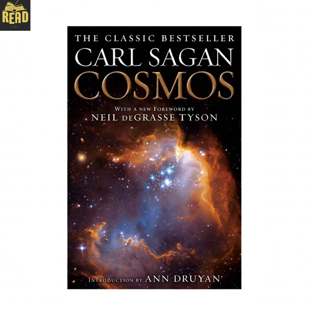 Cosmos book by Carl Sagan