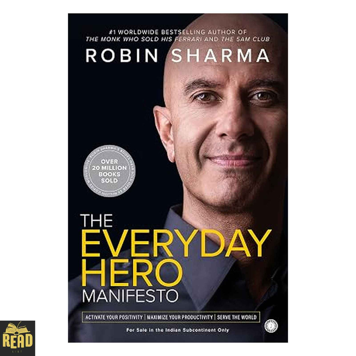 The Everyday Hero Manifesto by Robin Sharma paperback book