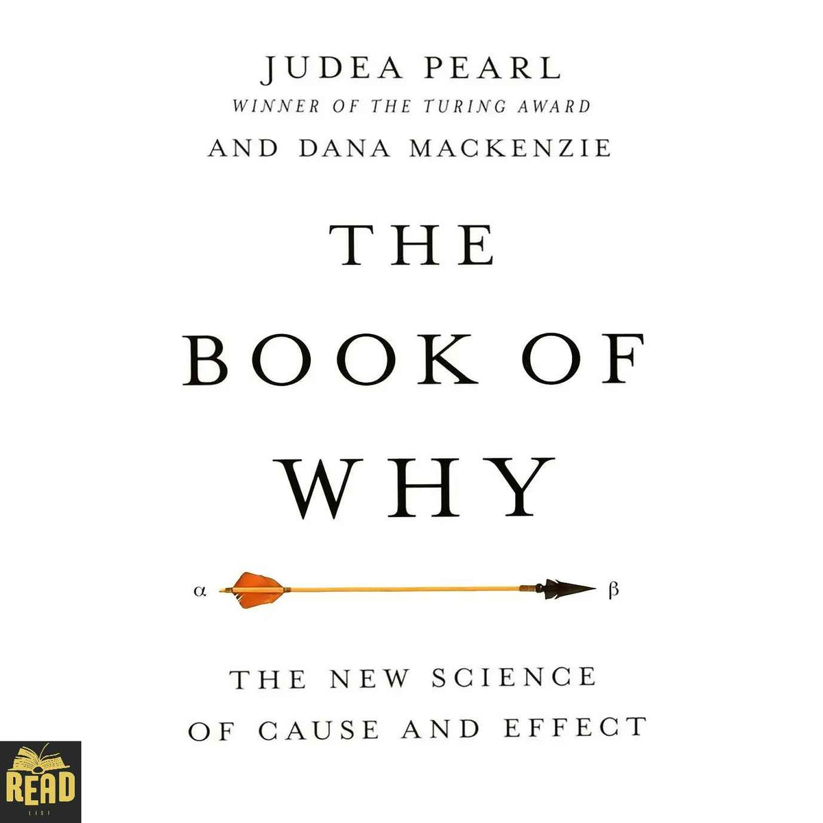 The Book of Why by Judea Pearl and Dana Mackenzie paperback book