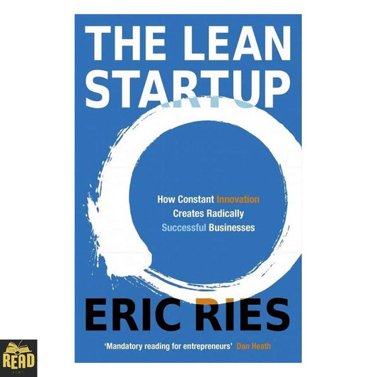 The Lean Startup by Eric Ries paperback book