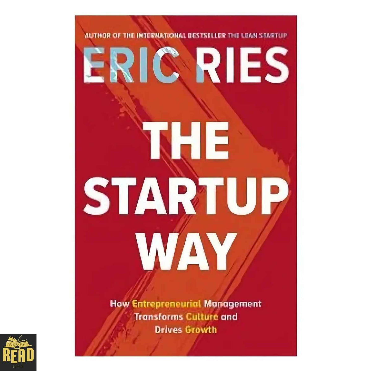 The Startup Way by Eric Ries paperback book