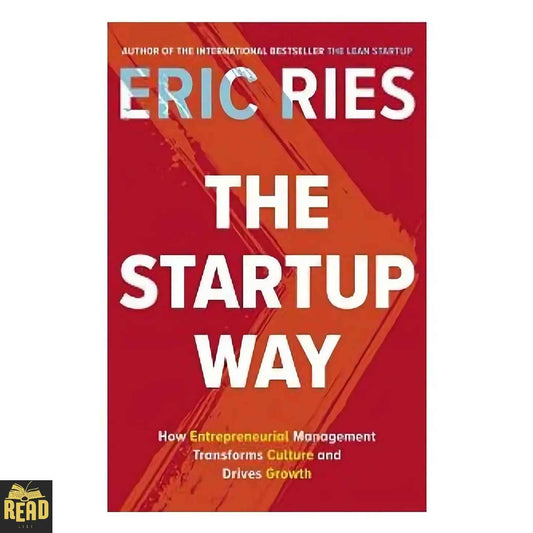 The Startup Way by Eric Ries paperback book