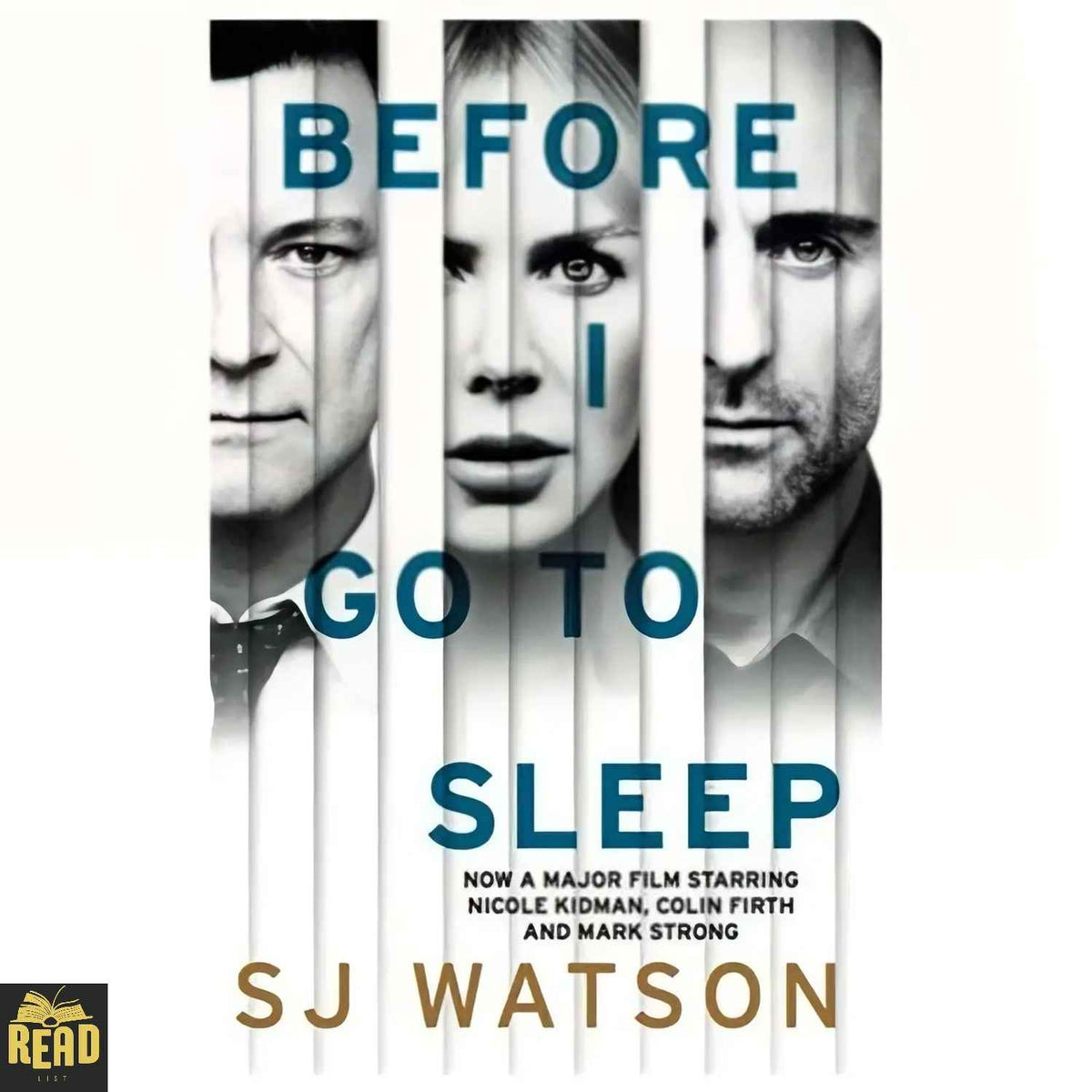 Before I Go to Sleep by S.J. Watson paperback book