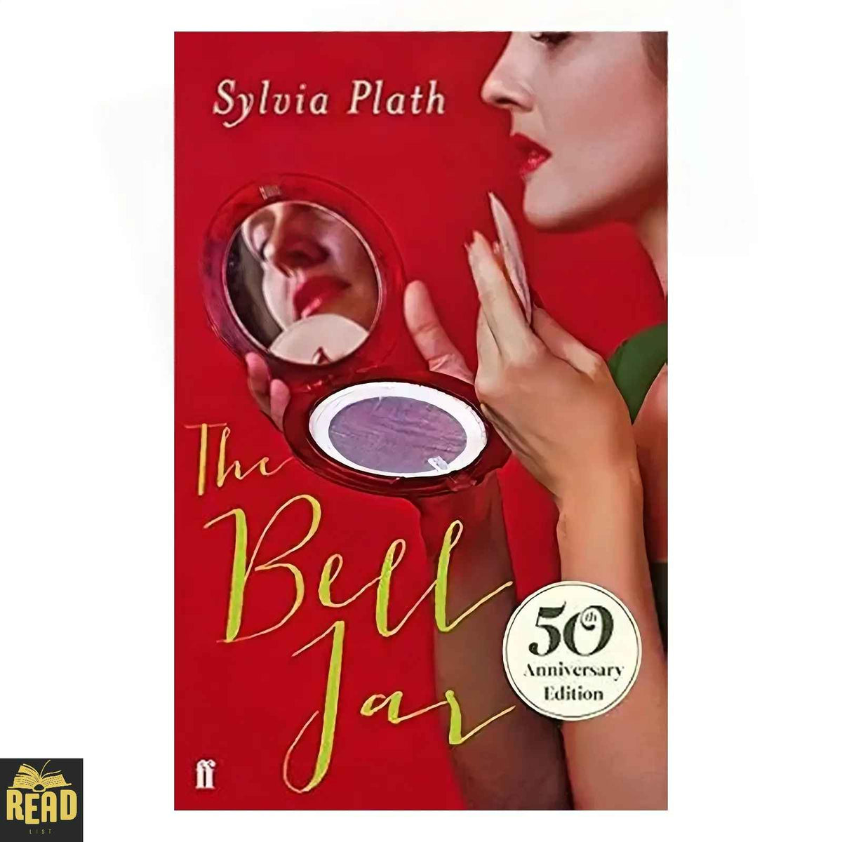The Bell Jar by Sylvia Plath paperback book