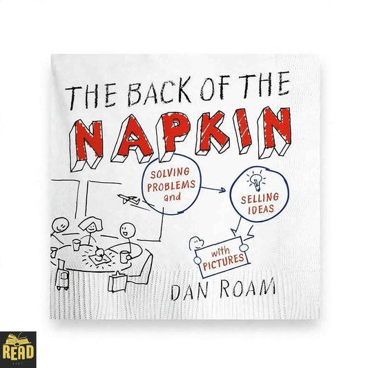 The Back of the Napkin by Dan Roam Expanded Edition English paperback book cover