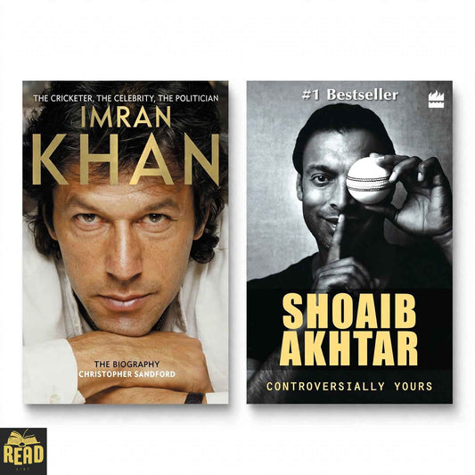 Imran Khan The Cricketer The Celebrity The Politician and Controversially Yours 2 Books Set