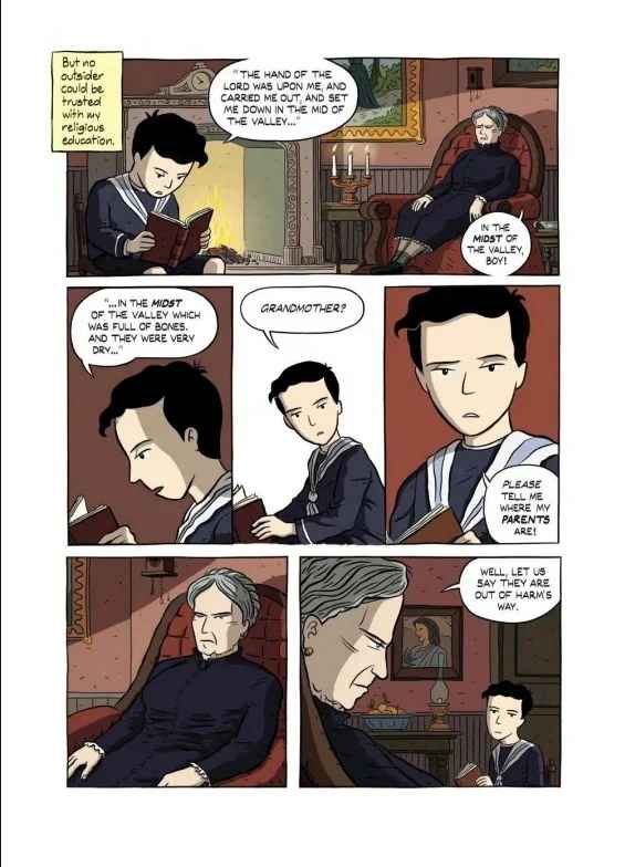Illustrated interior pages of Logicomix An Epic Search for Truth