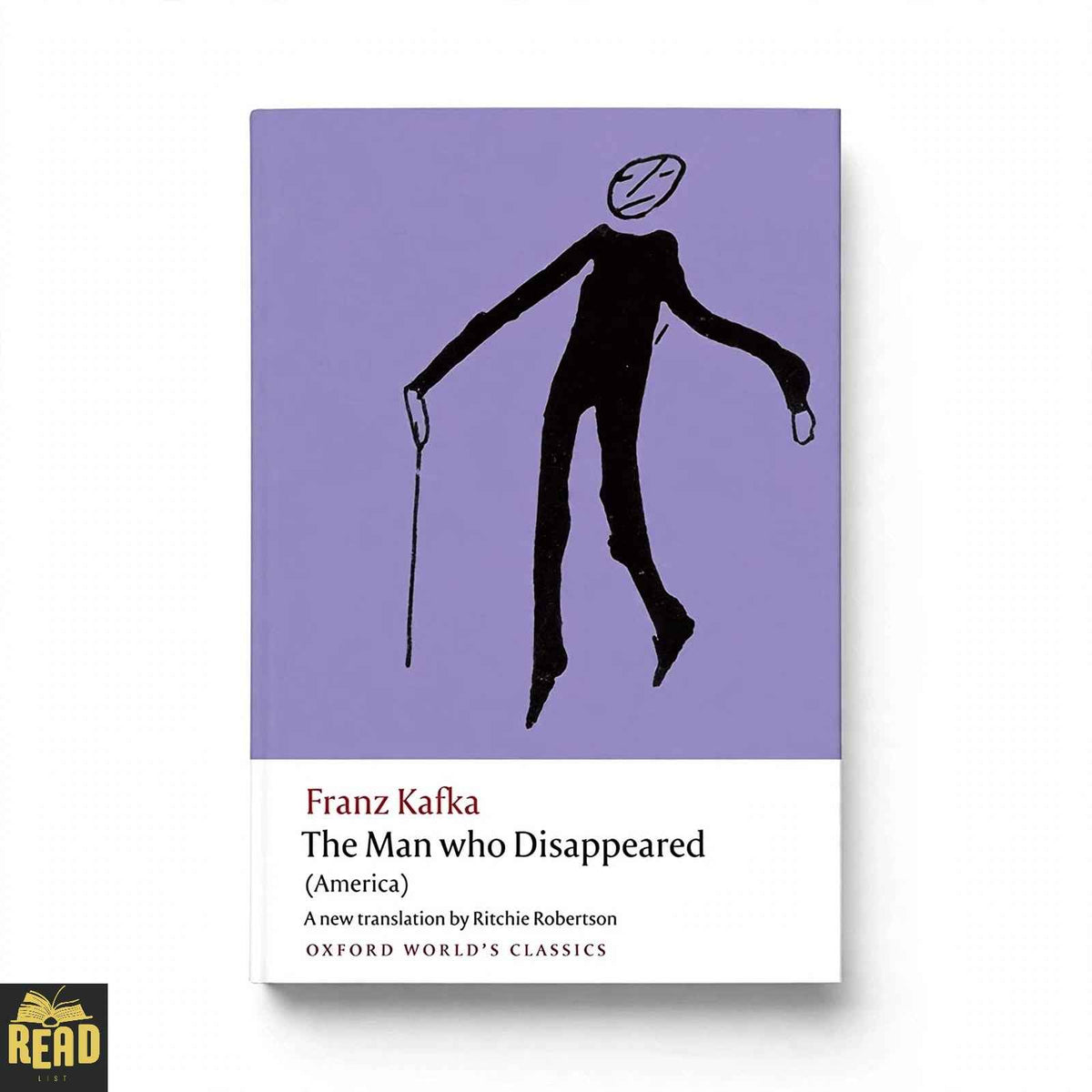 The Man Who Disappeared book cover by Franz Kafka