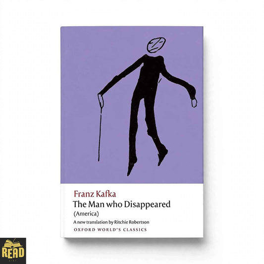 The Man Who Disappeared book cover by Franz Kafka