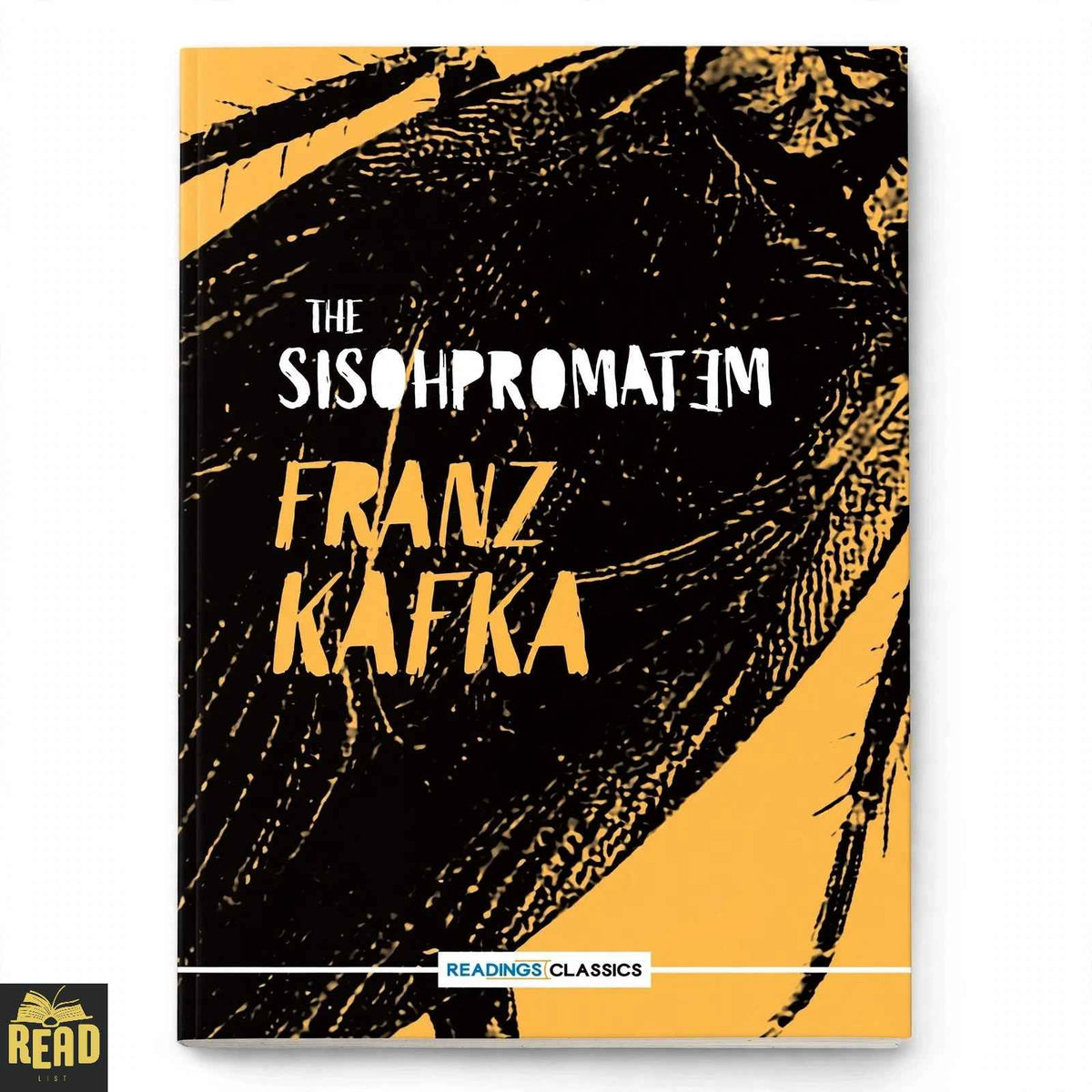 The Metamorphosis English book by Franz Kafka front cover