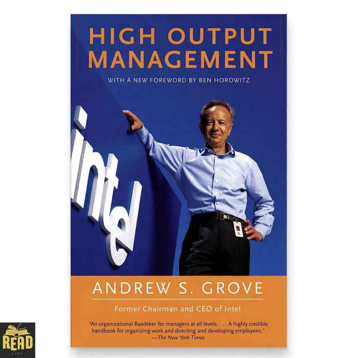 High Output Management book cover by Andrew S. Grove