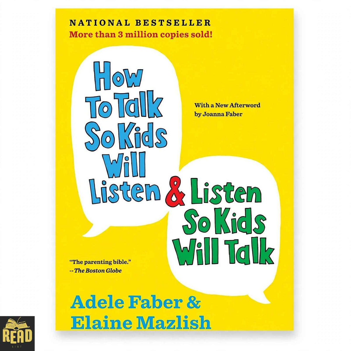  How to Talk So Kids Will Listen & Listen So Kids Will Talk book cover by Adele Faber and Elaine Mazlish