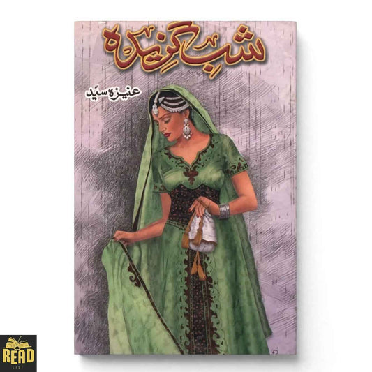 Shab Gazeeda شب گزیدہ by Aneeza Syed انیزہ سید Urdu book cover