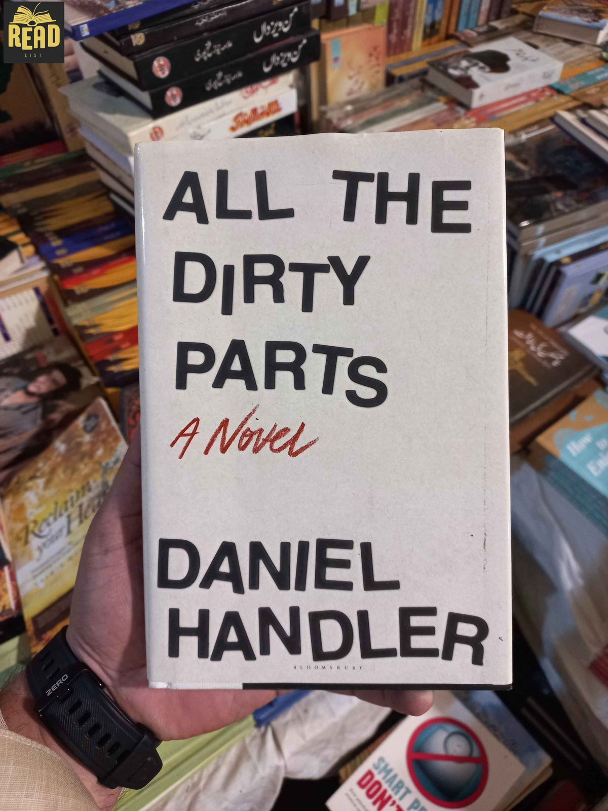 All the Dirty Parts by Daniel Handler English novel front cover