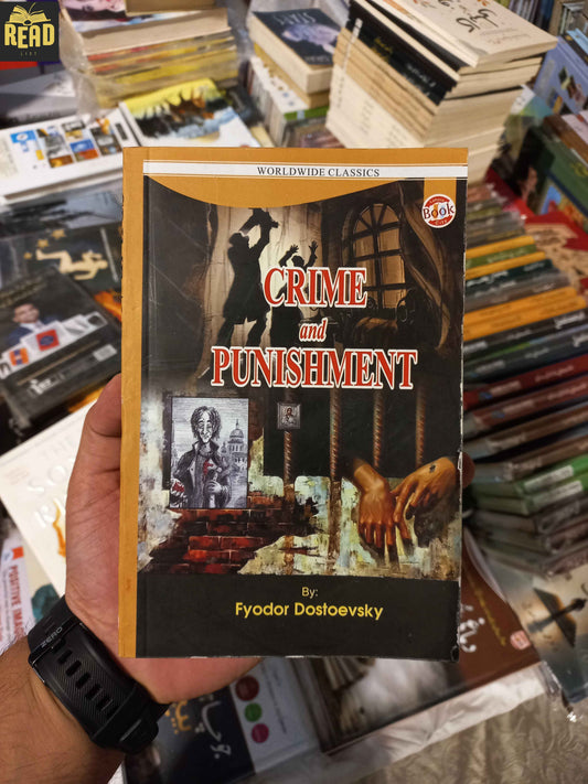 Crime and Punishment by Fyodor Dostoevsky classic novel front cover