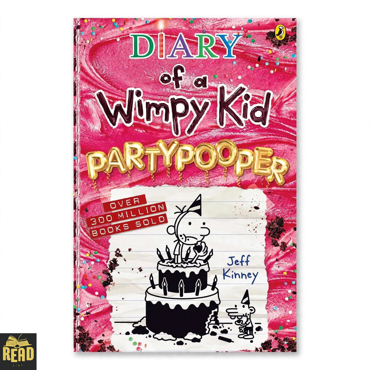 Diary of a Wimpy Kid Partypooper by Jeff Kinney English children's book front cover